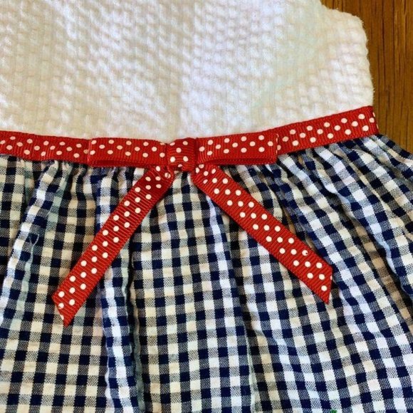 KORANGO Australia Girls Ice-Cream Dress 12-18 Mos Gingham Toddler Girl Summer - Picture 3 of 9
